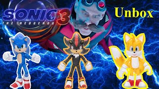 Sonic 3 Movie Wave Unbox Special appearance Shadow the Hedgehog [upl. by Chevy]