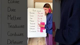 Voici quelques verbes importants au passé composé 🇫🇷 frenchlanguage france language [upl. by Rimaa]