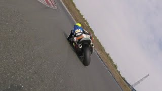 HONDA VTR SP1 RC51 OSCHERSLEBEN 1329 ONBOARD RACETRACK [upl. by Ykceb]