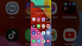 How to use 2 whatsapp accounts on your phone very simple with multispace app👌 [upl. by Dulcle]