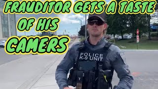 Frauditor Gets Too Close To Cop Must See [upl. by Anneliese]