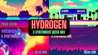 Hydrogen  A Synthwave Mega Mix [upl. by Eiddet]