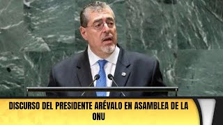 Discurso del Presidente Arévalo en Asamblea de la ONU [upl. by Ellinnet]