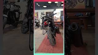 New Yezdi adventure matte black color 2024 model 2024shorts yezdi offroad [upl. by Nailuj695]