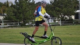 Former Marine Travels CrossCountry on the Elliptigo [upl. by Mittel]