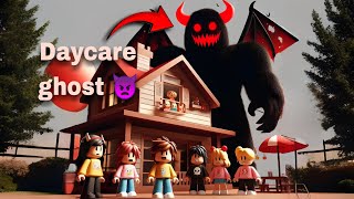 I Survived A Scary Daycare In Roblox [upl. by Malita]