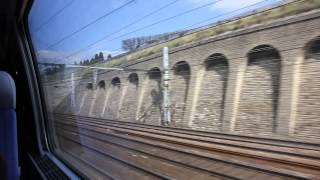 TGV Lyria Zürich  París entrando a Paris  Gare de Lyon [upl. by Nahtaneoj]