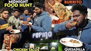 Besant Nagar MIDNIGHT FOOD HUNT With Friends  Pepino amp Pitapoc Food Truck [upl. by Eikcim423]