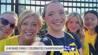 UM marching band family celebrates national championship [upl. by Garfield]