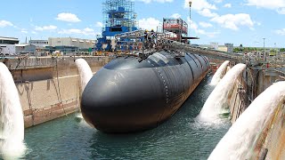 How they Build New Massive Submarines in the US [upl. by Bilat]