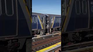 R211A Arrives at Rockaway Blvd nyctsubway train nycsubway views [upl. by Googins]