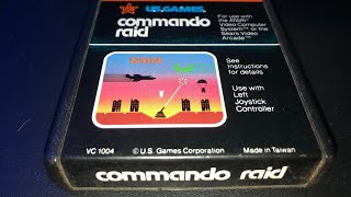 Commando Raid 1982 by US Games on Atari 2600 [upl. by Engelhart840]