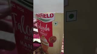 Weikfield Delicious Falloda Mix Mango Flavour Unboxing [upl. by Redvers]