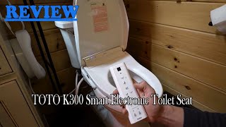 TOTO K300 WASHLET Smart Electronic Toilet Seat Review  Watch before ordering [upl. by Dett]