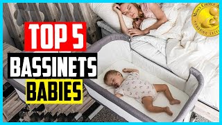 ✅Top 5 Best Bassinets For Babies in 2024 [upl. by Grishilda]