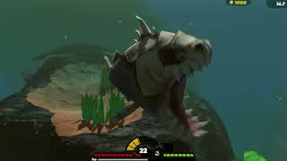 Feed amp Grow Fish Bonrex Vs Megalodon [upl. by Inig]