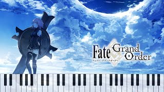 FULL FateGrand Order OP  Shikisai  色彩 Maaya Sakamoto  Piano Cover ピアノ [upl. by Kinnon690]