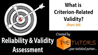 What is Criterion Related Validity Part 20 of the Course  wwwpietutorscom [upl. by Werd357]