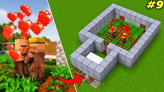 My EASY AUTOMATIC Villager Breeder Farm🥰  Minecraft Survival Series Episode 9 [upl. by Briant]