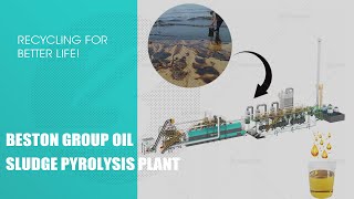 Beston Group Thermal Desorption Unit Oil Sludge Pyrolysis PlantBESTONGROUP [upl. by Aicilif]