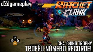 Ratchet amp Clank PS4 Troféu Número RecordeChaChing Trophy [upl. by Addison31]