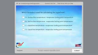 AC  Practice Exam  60 questions  Air Conditioning amp Refrigeration Test NATEICE US Certification [upl. by Sarita]