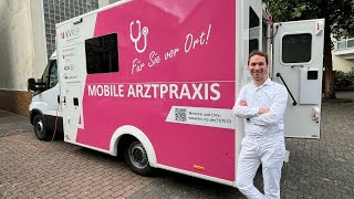 Mobile Arztpraxis Hausarzt versorgt auf kleinstem Raum [upl. by Thynne]