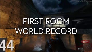 BO1 Zombies  Nacht First Room Solo Joint World Record Round 44 [upl. by Elamor427]