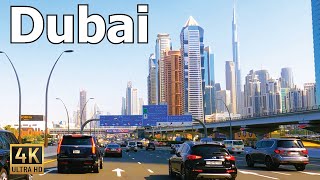 Dubai 2023  Driving Tour in 4K [upl. by Acsicnarf331]