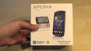 Sony Ericsson Xperia Play angekommen Stellt eure Fragen [upl. by Ettelracs]