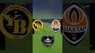 Shaktar vs Young Boys shaktar YounBoys football pvp [upl. by Allenrac]