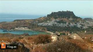 Resmålsfilm från Lindos amp Pefkos på Rhodos  Resor hos Ving [upl. by Meit]