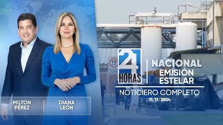 Noticiero de Ecuador Emisión Estelar 11112024 [upl. by Laris]