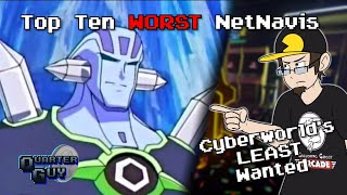 Top Ten WORST NetNavis in Mega Man Battle Network [upl. by Talia18]