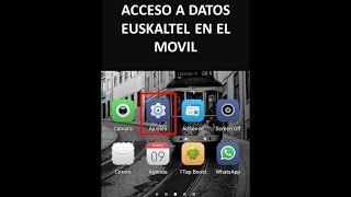 Configurar datos Euskaltel movil [upl. by Burhans]