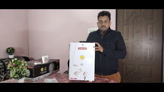 racold gas water heater review in Hindi with Abhishek Singh [upl. by Harimas]