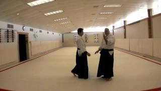 Aikido Koryu Dai Ni  1 Katate Mochi Kata Gatame [upl. by Riannon]