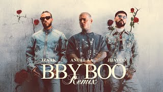 iZaak Jhayco Anuel AA  BBY BOO Remix Official Video [upl. by Skelly113]