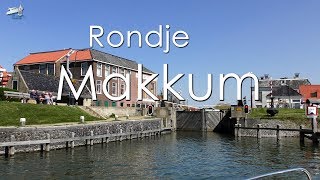 dutch Rondje Makkum varen met de motorboot boattrip friesland [upl. by Malanie258]