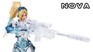 NECA SDCC 2016 CLOAKING NOVA Figure Review [upl. by Aisila]