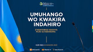 🔴LIVE Umuhango wo kwakira indahiro zabayobozi bashya muri Guverinoma  24 Kanama 2023 [upl. by Ruddie]