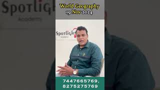 Physical Geography One Day Revision Session by Rohit Bari geography spotlightacademypune [upl. by Yank106]