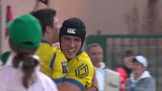 TOP 14  Essai de Bautista DELGUY ASM  Castres Olympique  ASM Clermont [upl. by Othella]