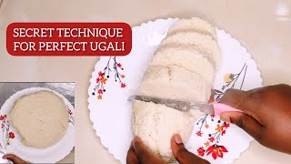 Secret ingredient for ugali revealedUgali recipeHow to make ugaliThekitchenmiss [upl. by Efron791]