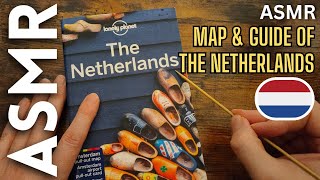 Tour Guide of the Netherlands 🇳🇱 soft spoken map tracing ASMR [upl. by Klenk125]