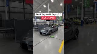 Toyota Supra Cold Start SupraGR30 ToyotaSupra AutoPlanet [upl. by Artemas]