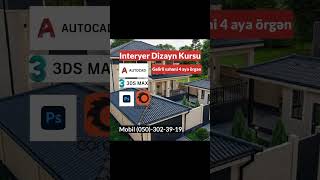 🇦🇿 Elaqe 📞📲 0503023919AutoCaD3D maxArchicad ProqramlarıModelləmə Dərsləri [upl. by Alyak]