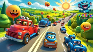 Zommie amp Friends Car Adventure Song  AnimatedSongland [upl. by Ellwood]