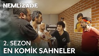 2 Sezon En Komik Sahneler  Nemlizade sokağınkomedisi [upl. by Annwahs]