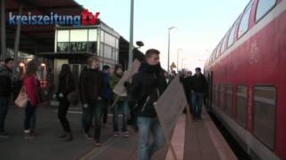 Rotenburger Schüler fahren zu Protesten nach Hannover [upl. by Atiuqan293]